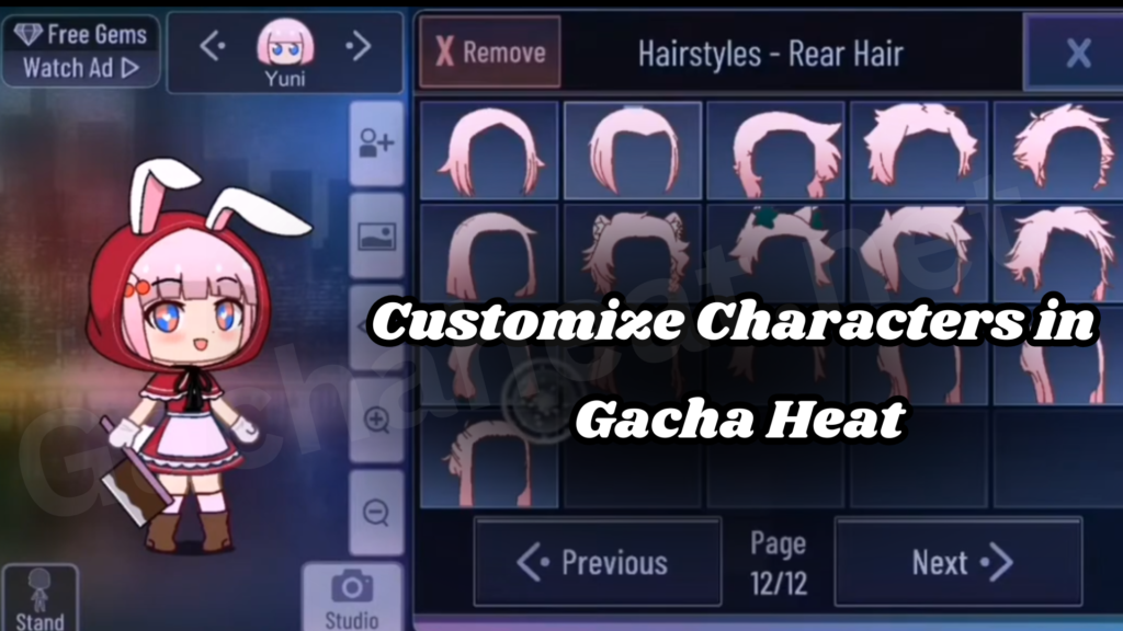 How to Customize Characters in Gacha Heat